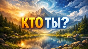 Кто ты? Начало самопознания