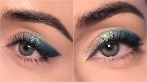 «Изумрудный уголок» — простой и красивый макияж за 5 минут!