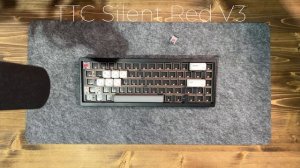 Звук свитчей TTC Silent Red V3