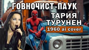 Tarja Turunen - Говночист-паук (говновоз ai cover) пародия заставка человек-паук