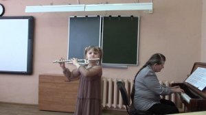 П. Пруст. Прелюдия и танец. Гаманилина Полина, 8 лет, конц Петрова Т .А