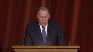 🎙 Выступление Министра иностранных дел России С.В.Лаврова 👈🇷🇺