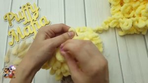 Мастер класс барашек из Alize Puffy