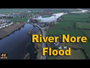 DJI Neo 2 после заката | Разлив реки Nore