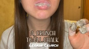 Мел в Пасте/Сочный хруст/Пленный мел Феникс/Паста из Гульбото и Астаны 2/ASMR