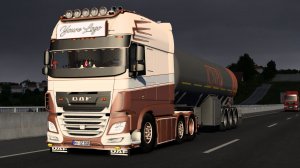 543 / ЕTS2 1.57 / DAF XXL / Этан 22т. из Греции в Австрию.