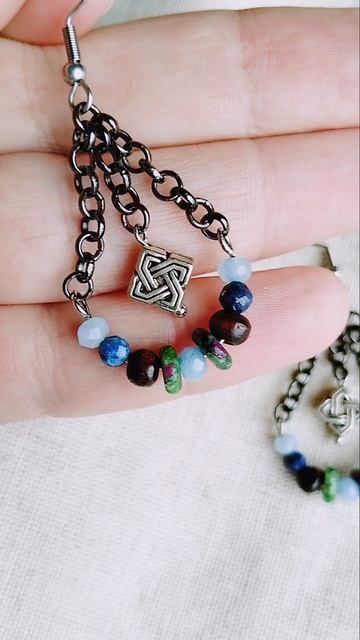 Серьги ручной работы. #ручнаяработа #творчество #серьги Серьги ручной работы. #ручнаяработа #творчество #серьги