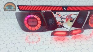 Шевроле Эпика тюнинг фонари от Ledstudio. Коллекция шедевров!