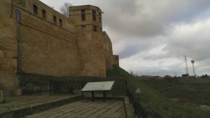 Крепость в г Дербенте, красивый пейзаж с высоты крепости, вДагестанеможноувидетьмногочегоинтересного