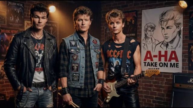 A-Ha Take On Me Minor Key Melodic Metal Cover AI Version смотреть онлайн