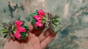Показ бантиков (ролик 55)🌷🌷🌷