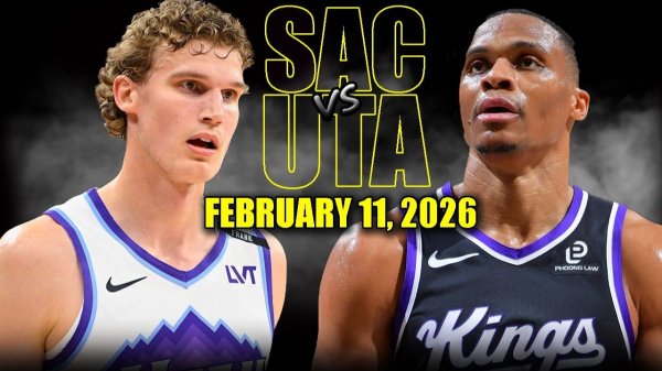 12.02.2026 | ОБЗОР МАТЧА | Юта Джаз - Сакраменто Кингз | Highlights