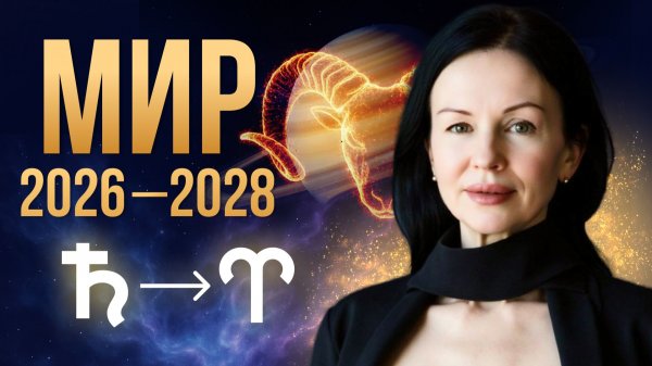 Два года на подготовку. Дефолт, агрессия между странами? Сатурн в Овне 2026–2028: астро-прогноз