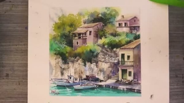 How to Paint a Watercolour in a 'Painterly Style'.