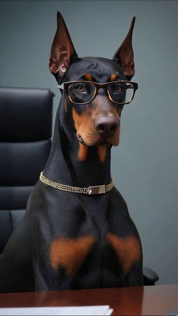Собака в очках: стильный бизнесмен #допер #смешныеживотные Собака в очках: стильный бизнесмен #допер #смешныеживотные