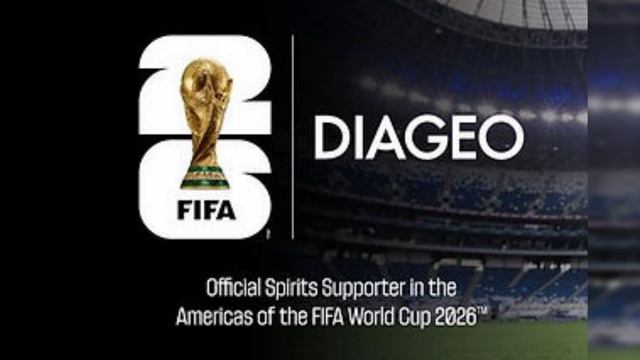 Diageo - Patrocinador oficial de bebidas espirituosas de la Copa Mundial de la FIFA 26