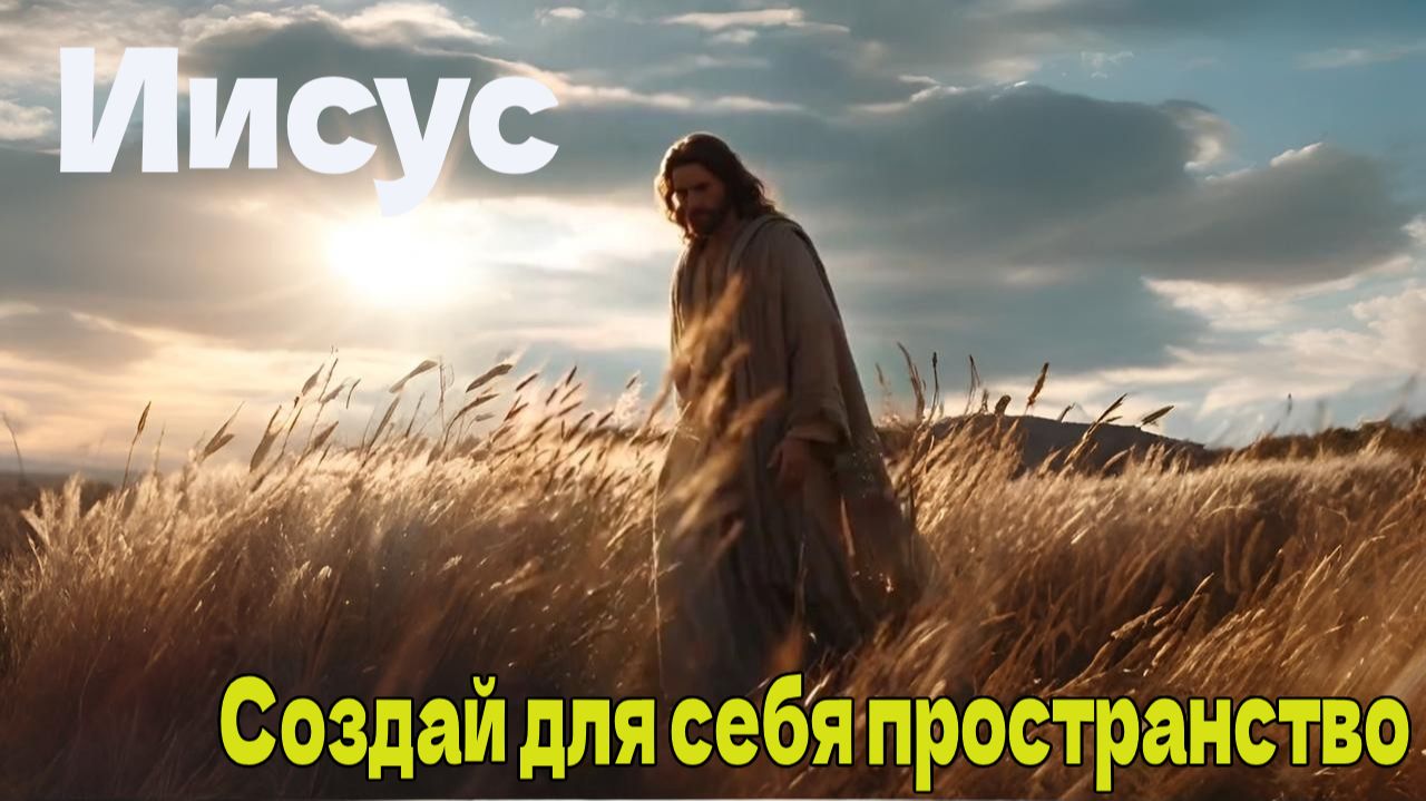 Иисус: Создай для себя пространство смотреть онлайн