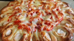 Пирог с красной рыбой на Масленицу