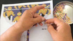 Ожерелье "Ирисы" ❄️