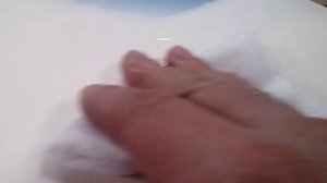 №162- Устранение микро дефекта на белой краске.