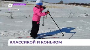 На лыжной трассе в селе Дмитриевка идёт подготовка к массовому забегу «Лыжня России»