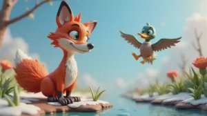 хитрый лис и умная уточка