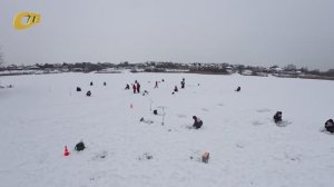 РАБОТНИКИ МИХАЙЛОВСКОГО ГОКА ПРИНЯЛИ УЧАСТИЕ В СОРЕВНОВАНИЯХ ПО ЗИМНЕЙ РЫБАЛКЕ