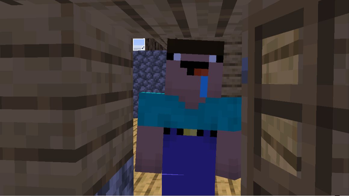 Нуб выходит из дома