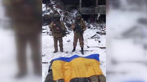 Съемочная группа Первого канала одной из первых побывала в освобожденном Димитрове в ДНР.