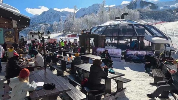 Загрузка горных отелей Сочи достигла пика