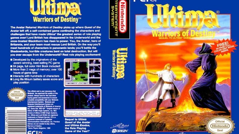 Ultima Warriors of Destiny (NES) смотреть онлайн