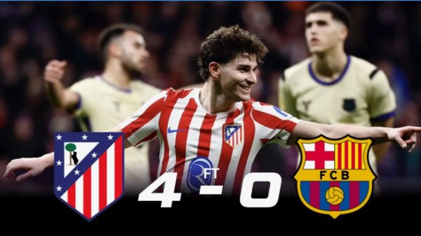 Атлетико Мадрид - Барселона.