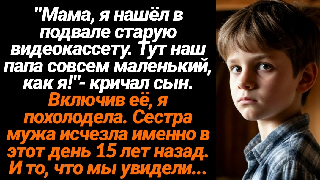 Жизненные Истории/"Мама, я нашёл в подвале старую видеокассету. Тут наш папа совсем маленький, как я смотреть онлайн