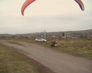 Поехали! Мотопараплан.