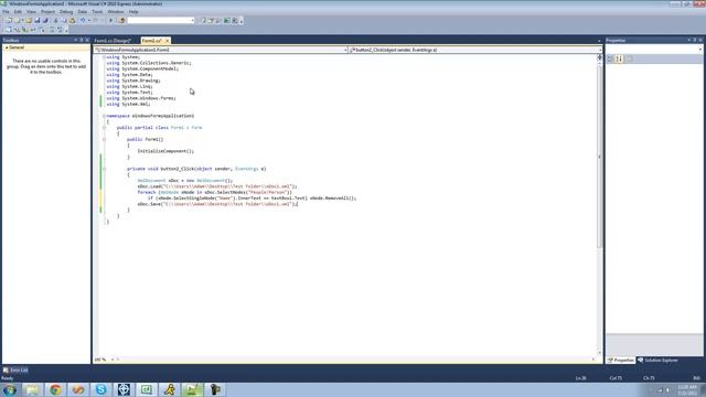 C# Beginners Tutorial - 114 - Deleting a XML Node смотреть онлайн