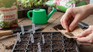 Посевная продолжается. Пришло время посеять сельдерей, цветы