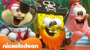 90 минут самых смелых приключений Губки Боба в «Кэмп Корал»!  | Nickelodeon Cyrillic