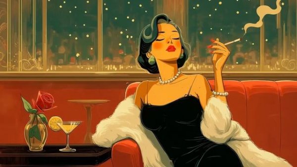 Night 1940's Jazz Bar – Vintage Nostalgic Jazz Vibes 🎷