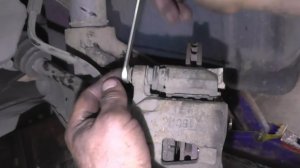 Устранение неисправности тормозного суппорта Daewoo Lanos