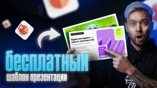 Бесплатный шаблон презентации Power Point | Красивая презентация за 15 минут