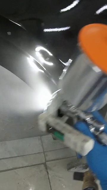 моя первая покраска с фонариком для. краскапульта