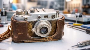 Реставрация легендарного фотоаппарата из СССР «Зоркий С»