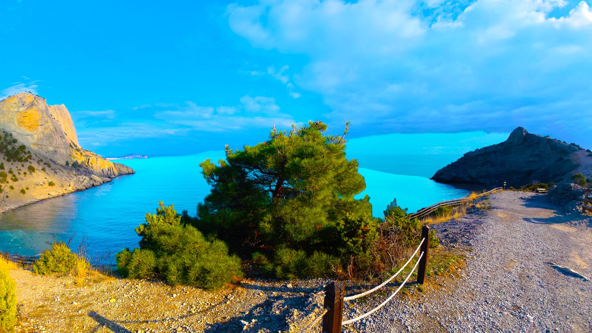 Крым. Приехал чтобы увидеть РАЙ, так назывался курорт Новый Свет - Жемчужина Крыма! смотреть онлайн