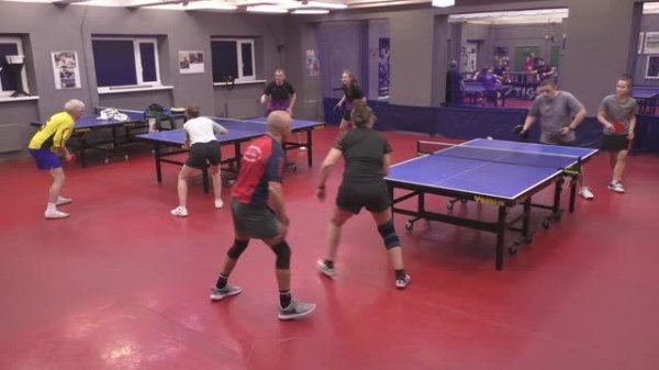 Мухаметов/Алексеенко (951) - Груздев/Лушникова (887) 08.02 Парный МИКСТнастольный теннис