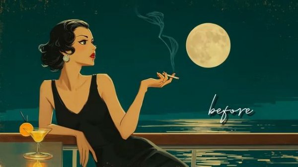1940's Retro Jazz 🌙 Autumn Evening Jazz Music