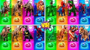 Динозавры МЕГАМИКС 309-312 уровни - Мультики про Динозавров | МУЛЬТФИЛЬМЫ ДИНОЗАВРЫ в Tiles Hop