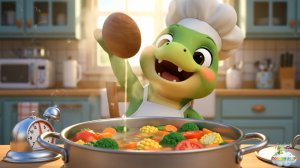 Тоша-повар: Готовим вкусный суп! 🍲 | Песенки мультики для малышей