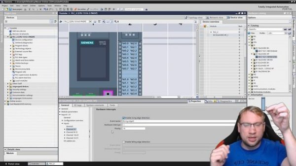 Hegamurl - TIA Portal - OB40+ - Hardware Interrupts (Digital)