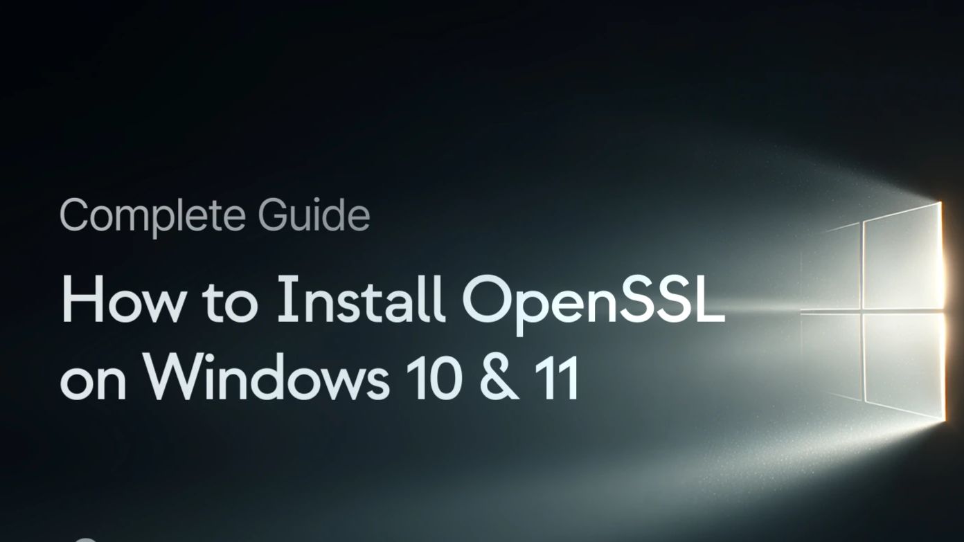 Установка OpenSSL в Windows смотреть онлайн
