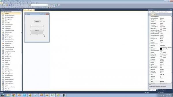C# Beginners Tutorial - 2 - Changing Forms Properties